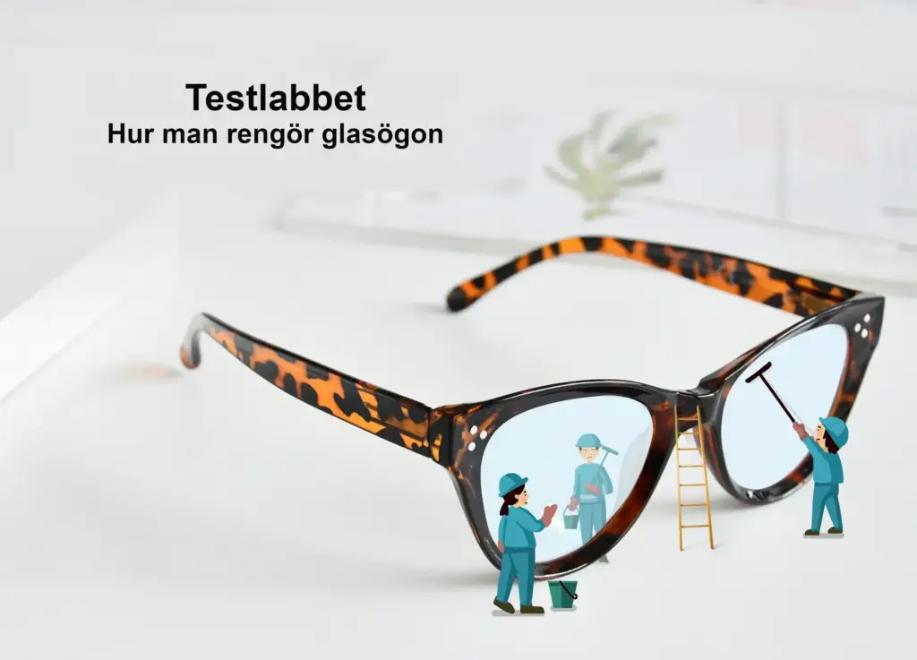 Hur göra rent glasögon