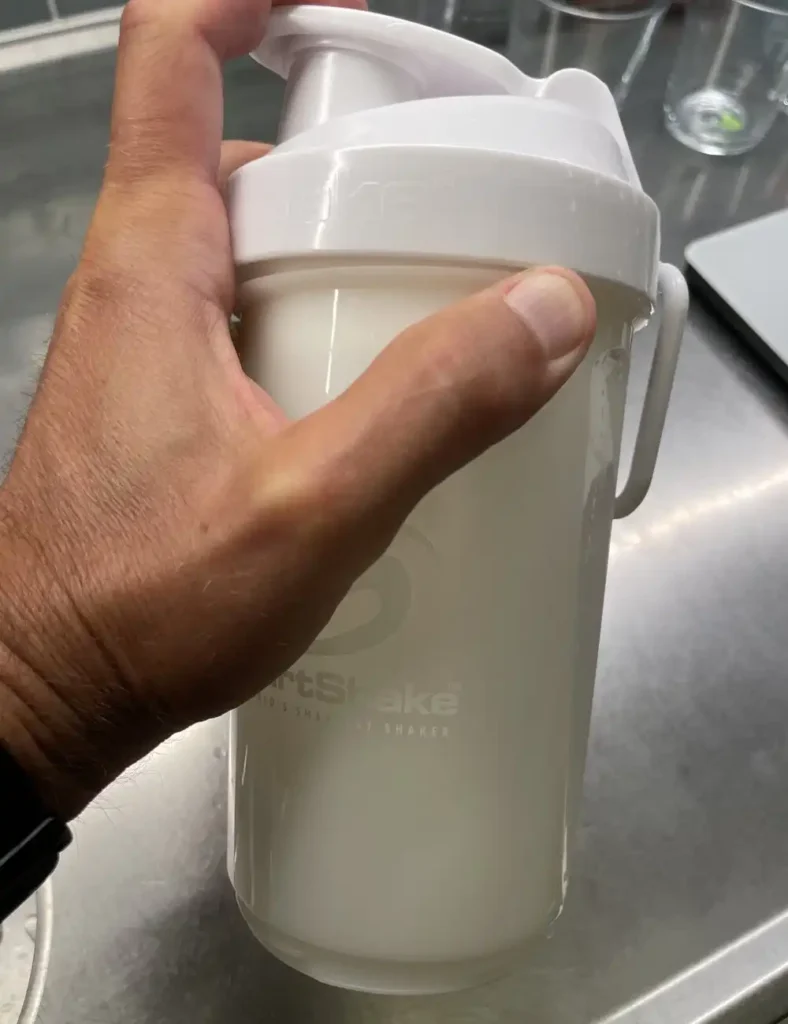 proteinpulver-test-blanda-shaker Proteinpulver blandas i shaker under testet