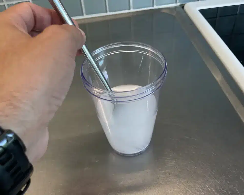kreatin-blandas-i-vatten-test Kreatin blandas i vatten under Testlabbets praktiska test
