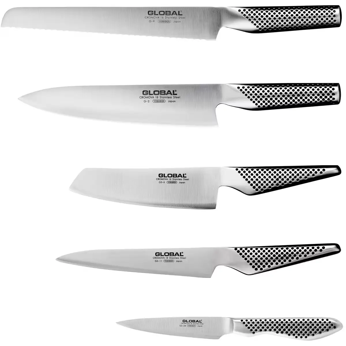 Global knivset